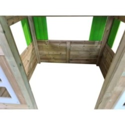 Casita infantil de madera MASGAMES LOLLIPOP XXL HORECA con cocinita