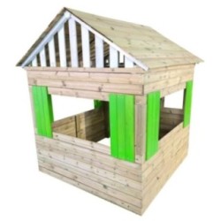 Casita infantil de madera MASGAMES LOLLIPOP XXL HORECA con cocinita