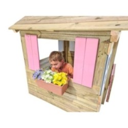 Casita infantil de madera MASGAMES LOLLIPOP ROSA