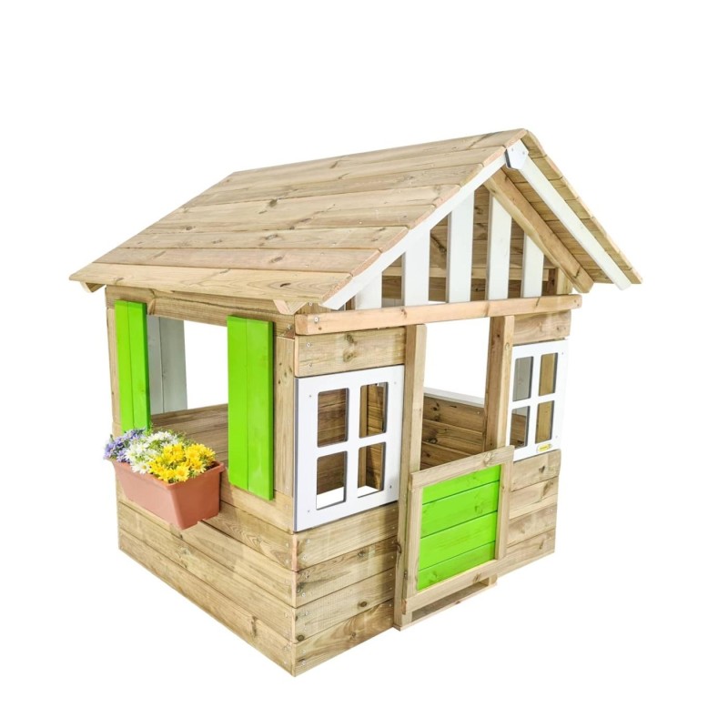 Casita infantil de madera MASGAMES LOLLIPOP VERDE