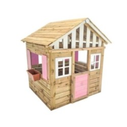 Casinha infantil de madeira MASGAMES LOLLIPOP XL ROSA