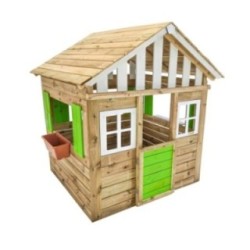 Casita infantil de madera MASGAMES LOLLIPOP XL VERDE