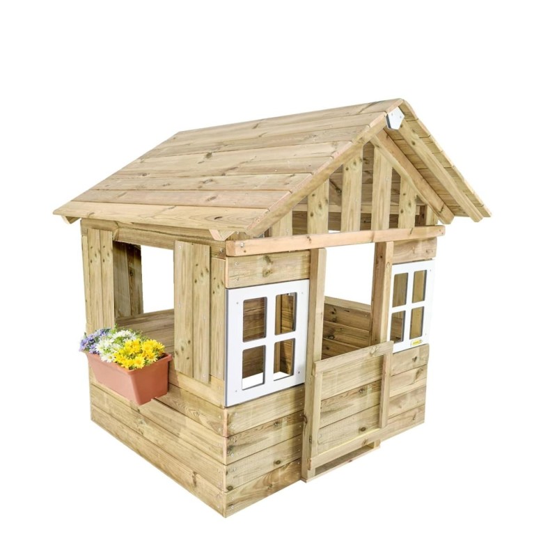 Casita infantil de madera MASGAMES LOLLIPOP NATURAL