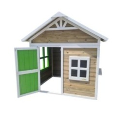 Casita infantil MASGAMES FLAM madera panelada