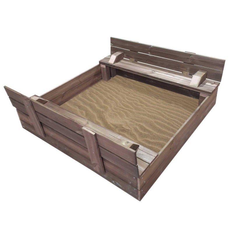 Arenero MASGAMES Tectum con Tapa de Madera plegable
