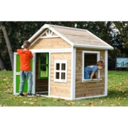 Casita infantil MASGAMES FLAM madera panelada