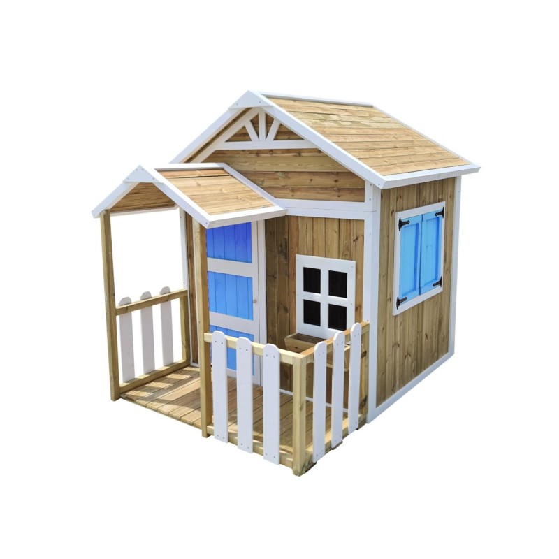 MASGAMES OLDEN casa de brincar madeira com painéis