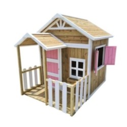 MASGAMES OLDEN casa de brincar madeira com painéis