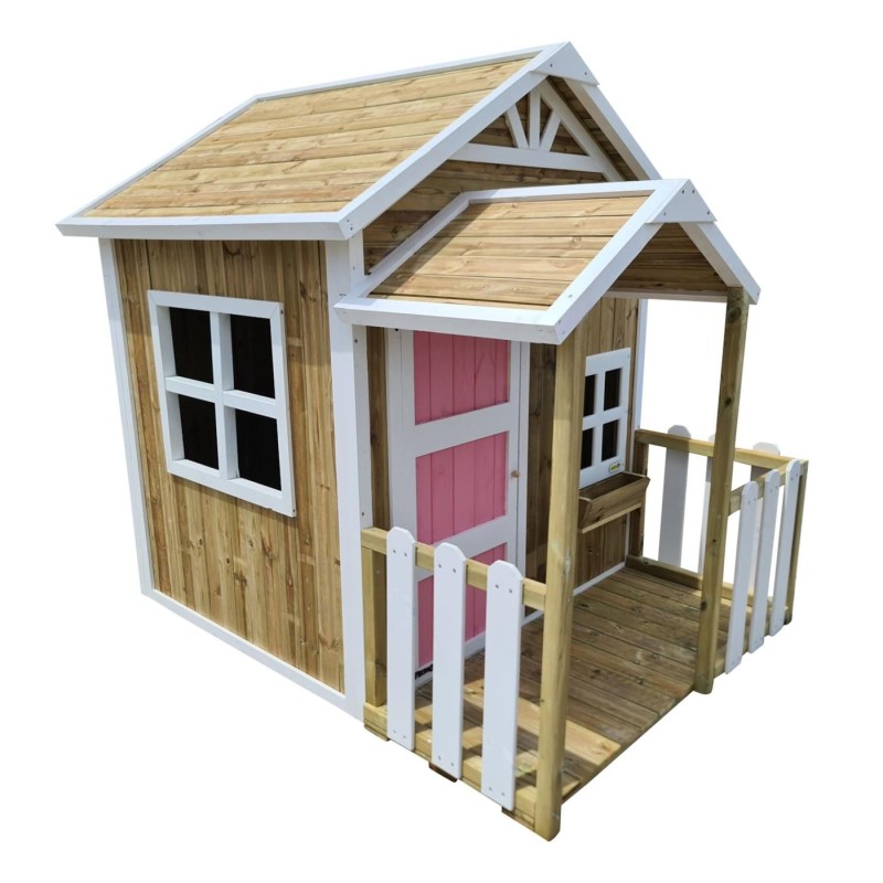 MASGAMES OLDEN casa de brincar madeira com painéis