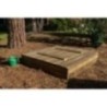 Arenero MASGAMES Tectum con Tapa de Madera plegable