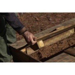 Arenero MASGAMES Tectum con Tapa de Madera plegable