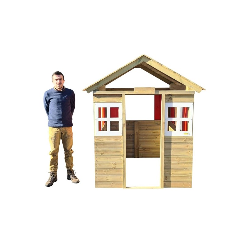 Casita infantil MASGAMES Fresita XL School