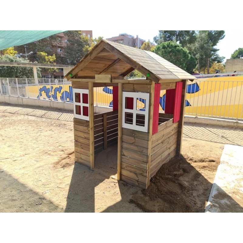 Casita infantil MASGAMES Fresita XL School