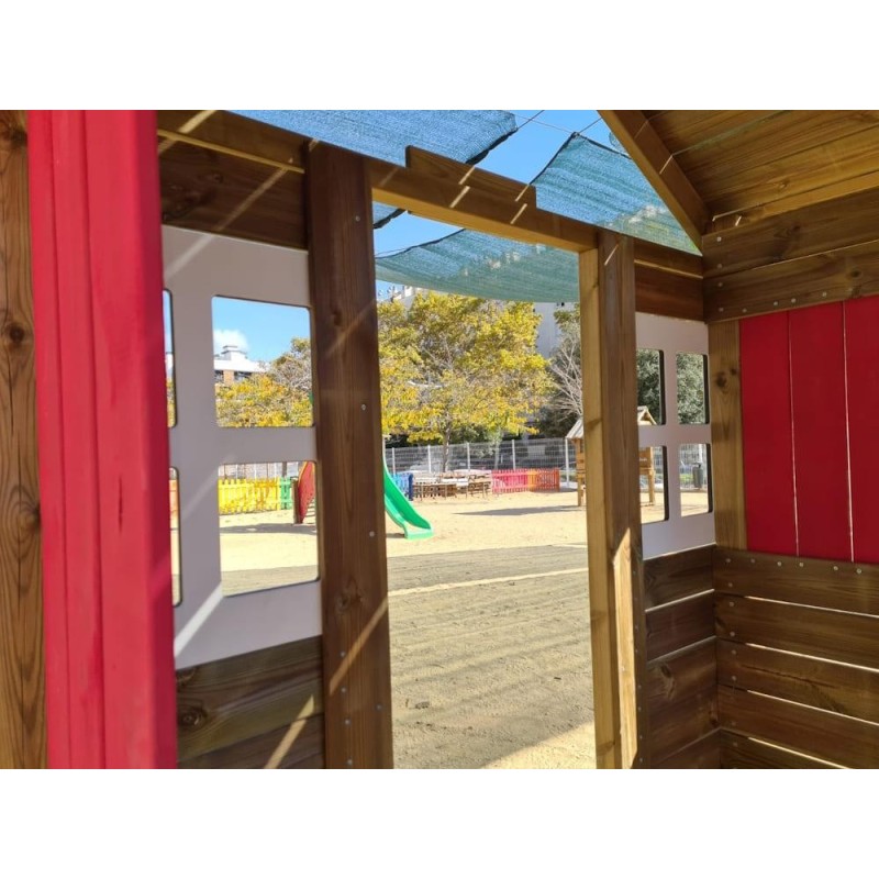 Casita infantil MASGAMES Fresita XL School