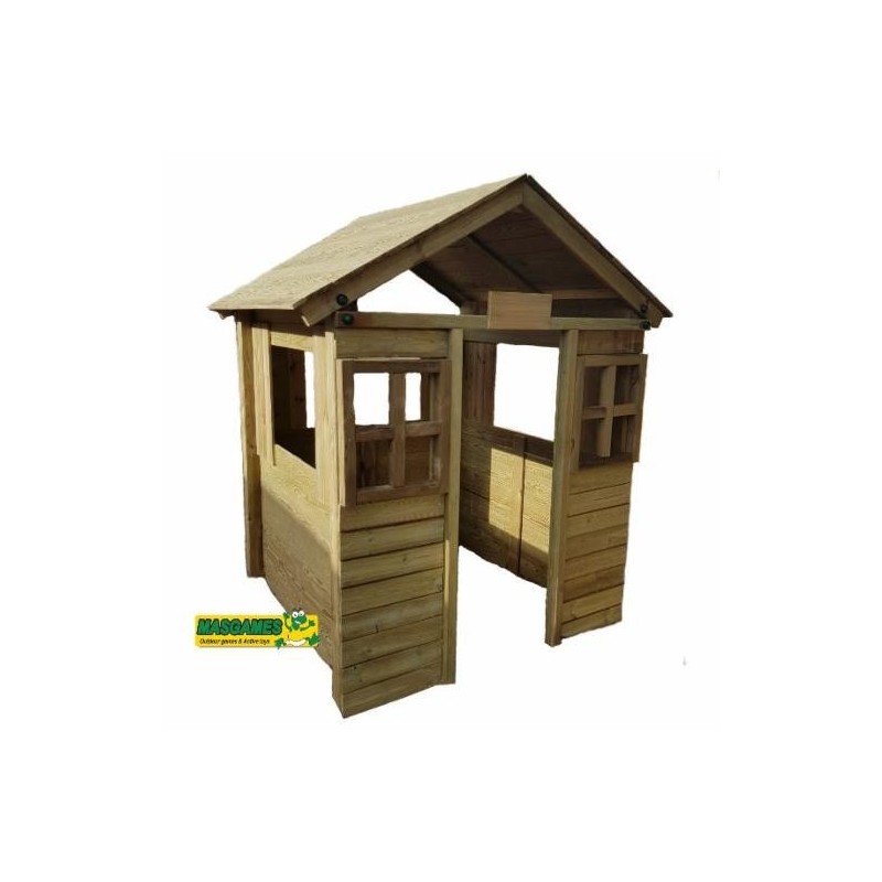 Casita infantil MASGAMES Fresita XL School (sin pintar)