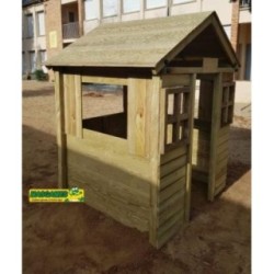 Casita infantil MASGAMES Fresita XL School (sin pintar)