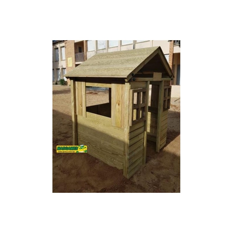 Casita infantil MASGAMES Fresita XL School (sin pintar)