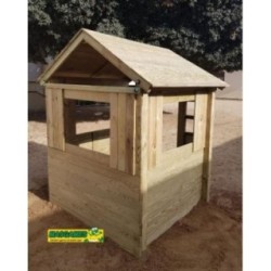 Casita infantil MASGAMES Fresita XL School (sin pintar)