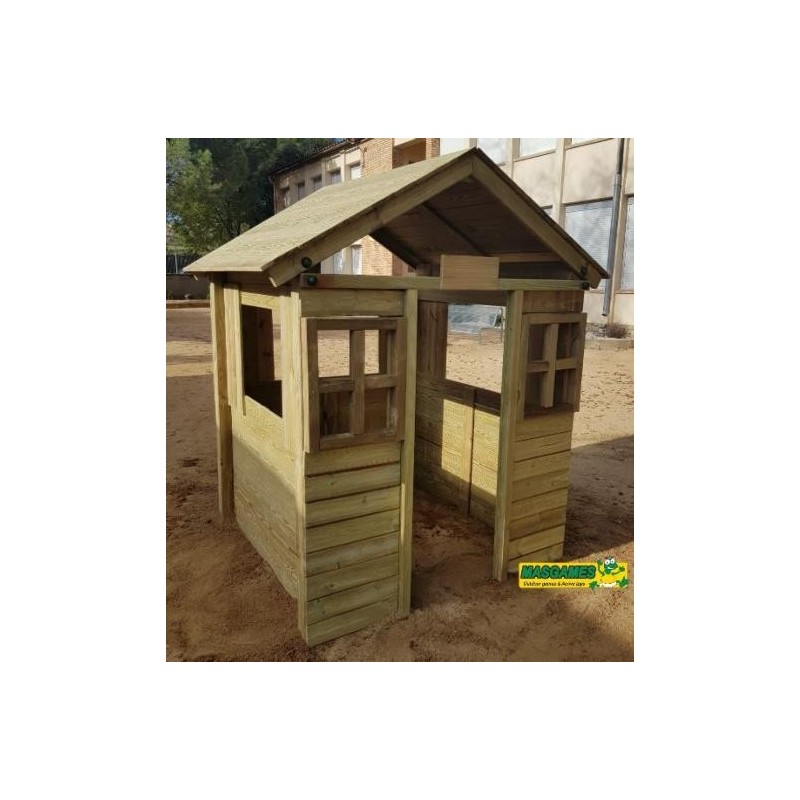 Casita infantil MASGAMES Fresita XL School (sin pintar)