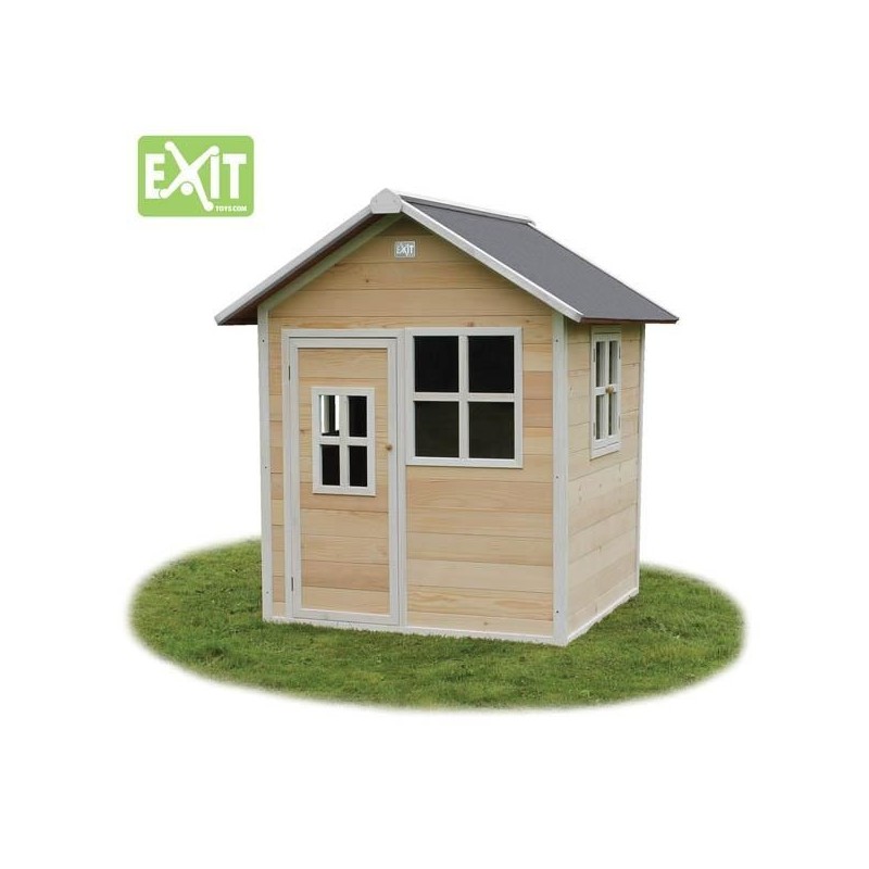 Casita infantil de madera Loft 100 Natural