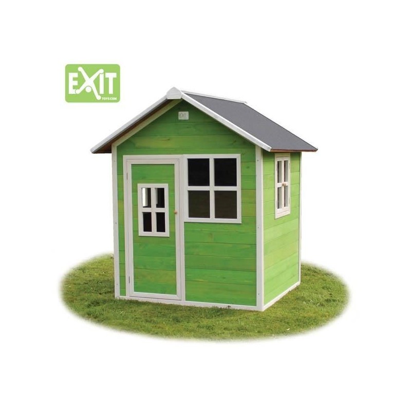 Casita infantil de madera Loft 100 Green