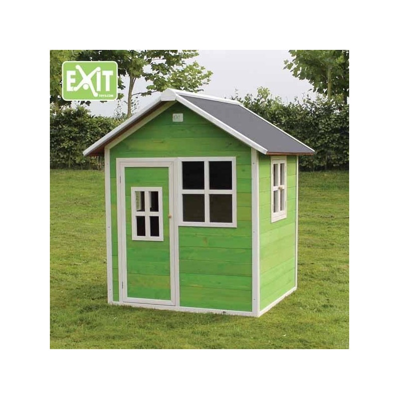 Casita infantil de madera Loft 100 Green