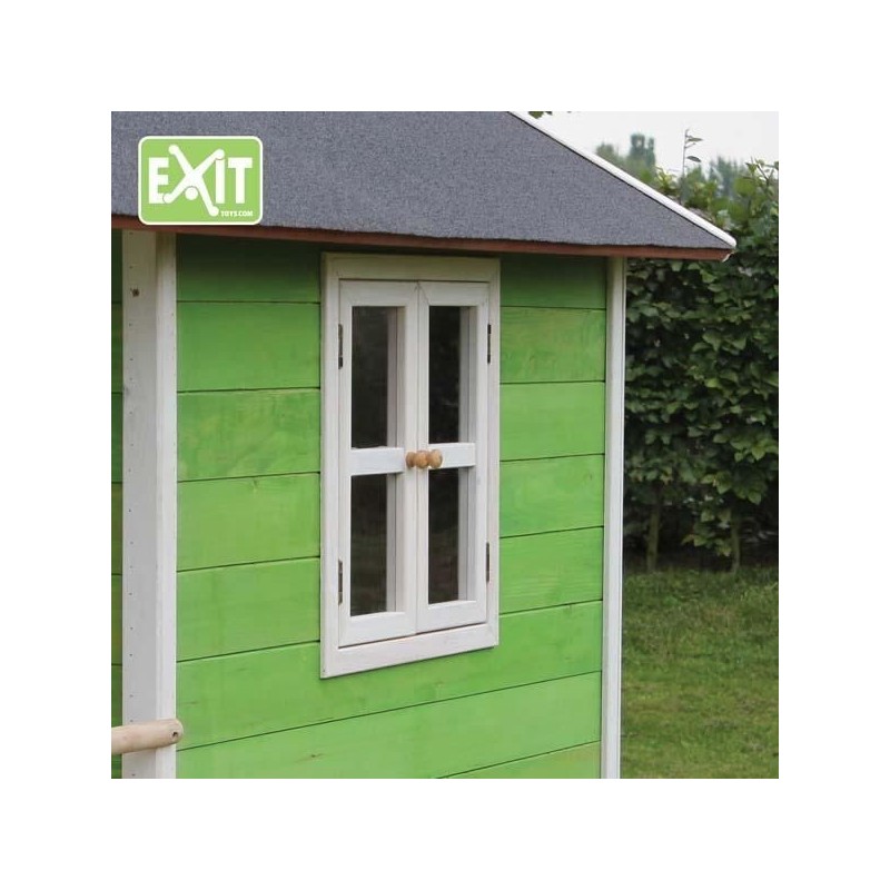 Casita infantil de madera Loft 100 Green
