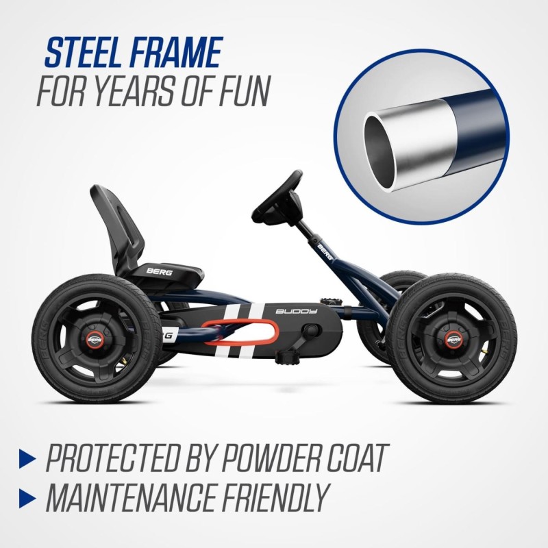 Carro a pedais BERG Buddy Classic Blue