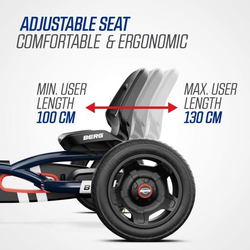 Carro a pedais BERG Buddy Classic Blue