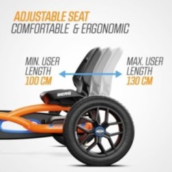 Coche de pedales BERG Buddy B-ORANGE