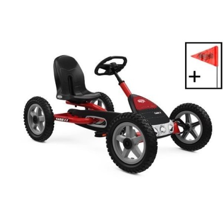 Coche de pedales BERG Buddy CASE-IH