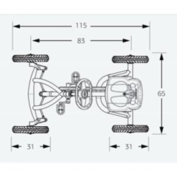 Cotxe de pedals BERG Buddy LUA