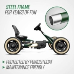 Carro a pedais BERG Buddy Retro Green