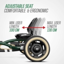 Carro a pedais BERG Buddy Retro Green