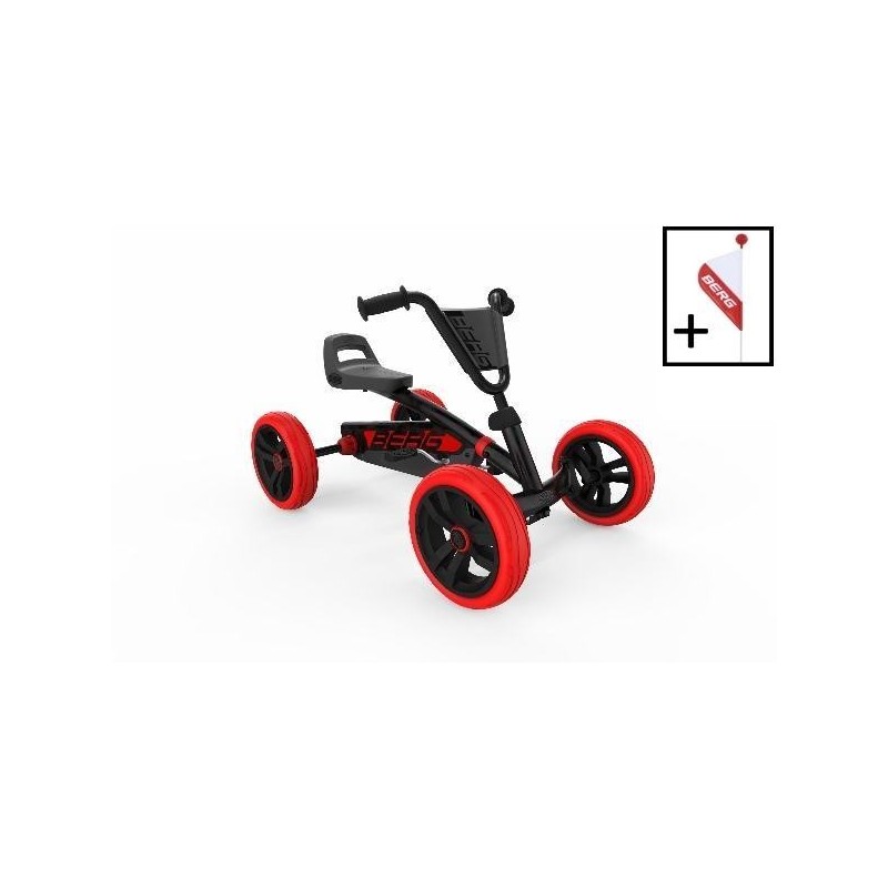 Coche de pedales BERG Buzzy RED-BLACK [Ltd]