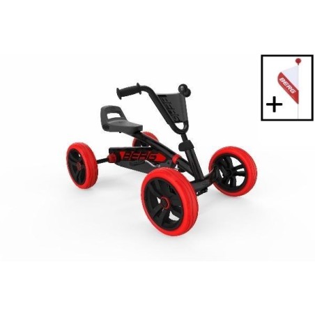 Coche de pedales BERG Buzzy RED-BLACK [Ltd]