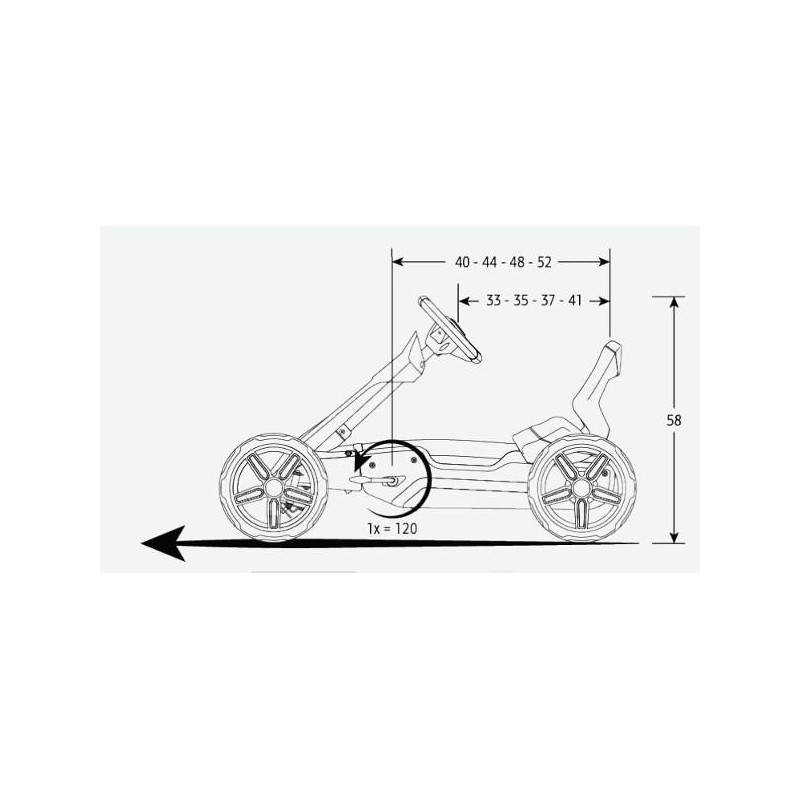 Coche de pedales BERG Reppy Raptor [Ltd]