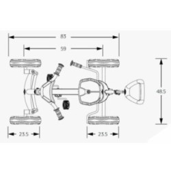 Coche de pedales evolutivo BERG Buzzy Retro 2 en 1 Verde