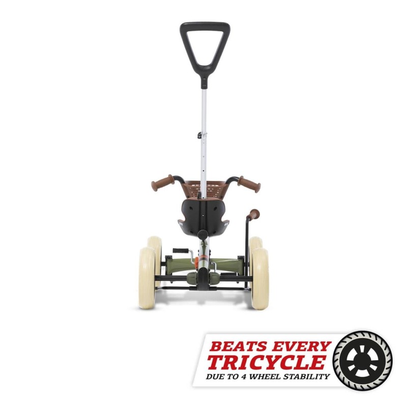 Coche de pedales evolutivo BERG Buzzy Retro 2 en 1 Verde