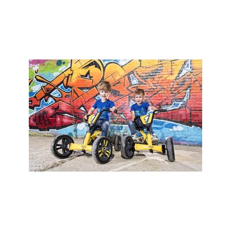 Carro a pedais BERG Buzzy Yellow