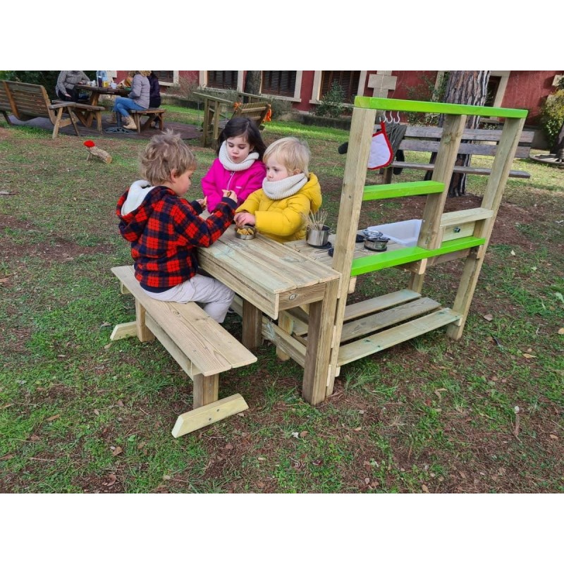 Cocinita infantil para exterior MASGAMES SPICY DELICIOUS HORECA