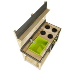 Cocinita Yummy 200 de madera natural