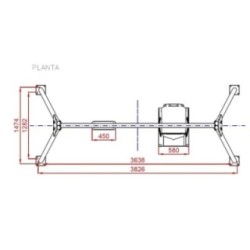 Baloiço Bilugar Inox Inclusivo