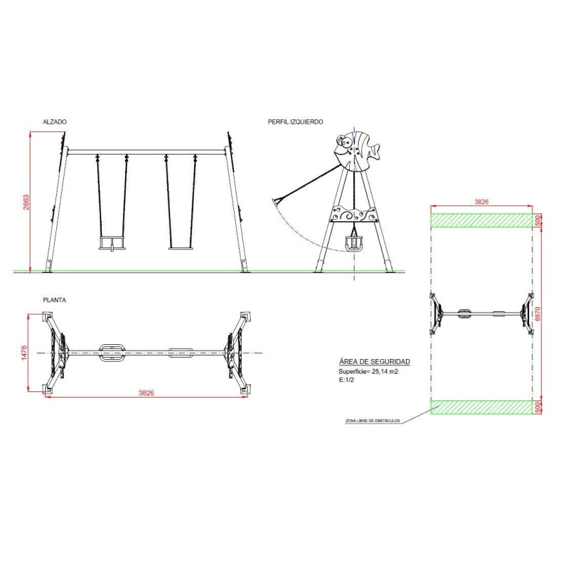 Gronxador biplaça PEIX