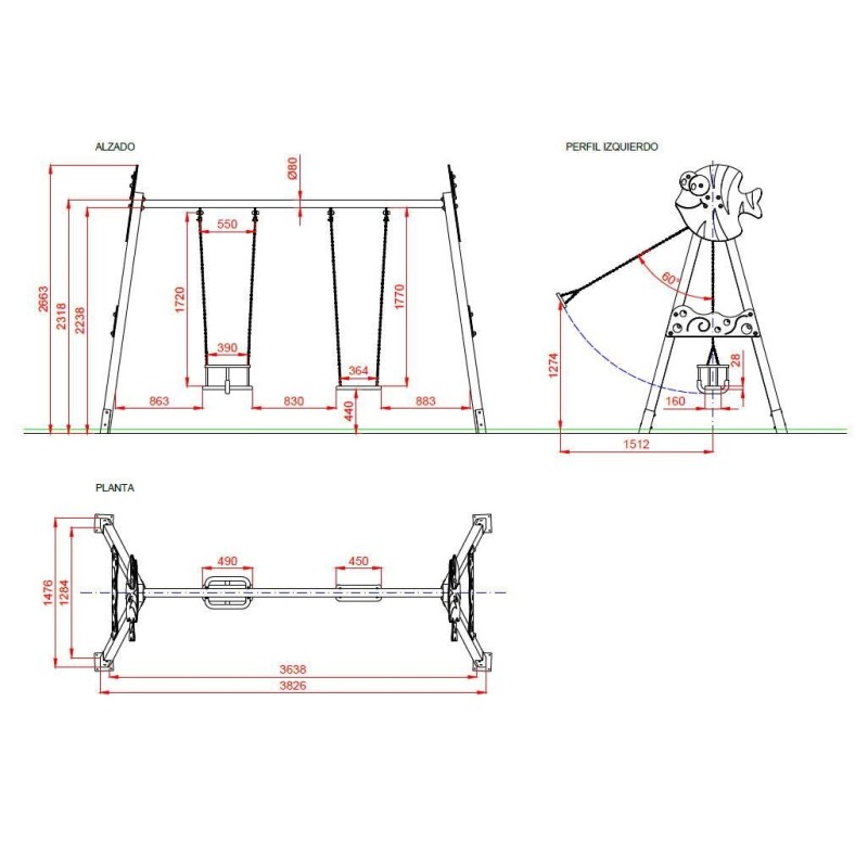 Gronxador biplaça PEIX