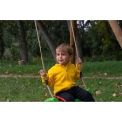 Columpio doble madera cuadrada Masgames KARAI JUNIOR XL