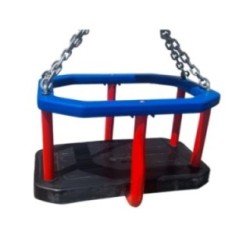 Asiento de bebé de caucho con cadenas MASGAMES Inox