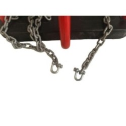 Asiento de bebé de caucho con cadenas MASGAMES Inox