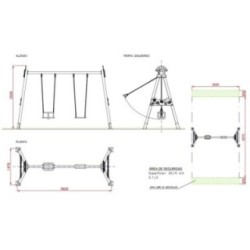 Columpio Héroes Bilpaza