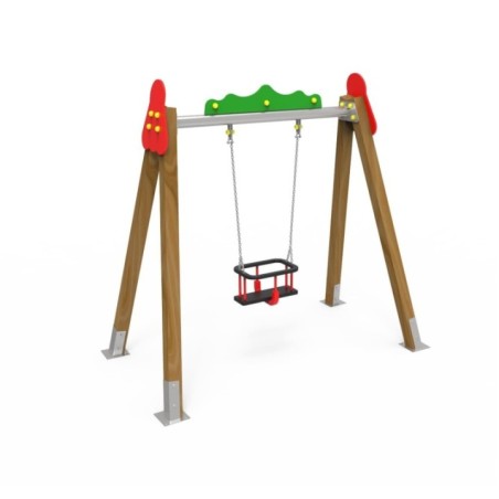 Gronxador monoplaça seient bebè